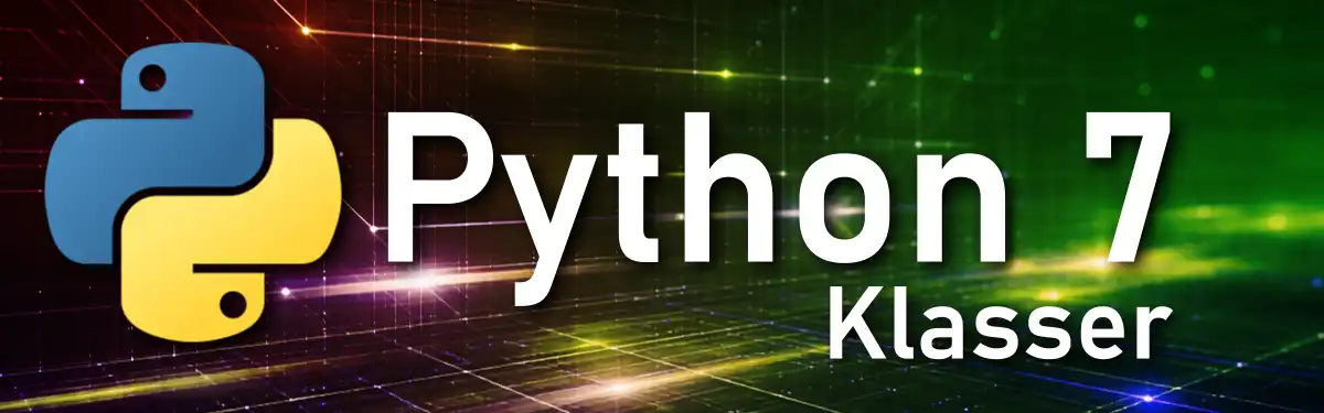 Header image for Python 7 - Klasser