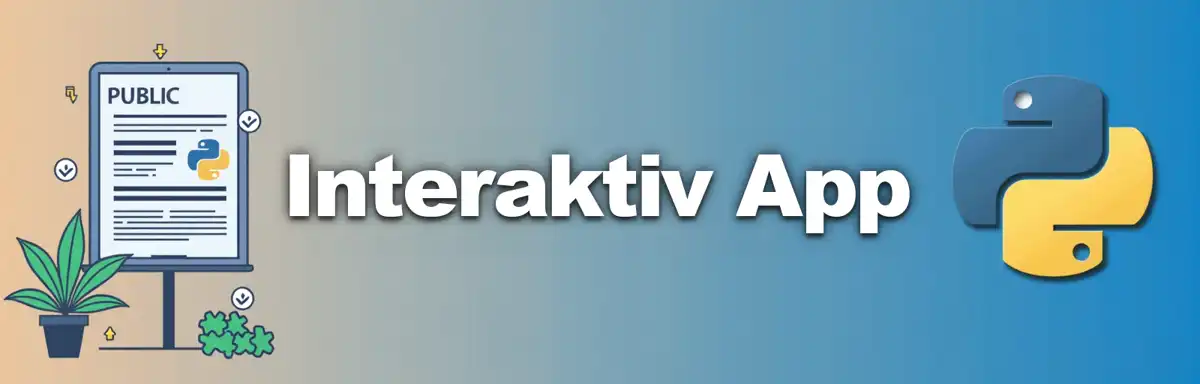 Header image for Interaktiv applikasjon