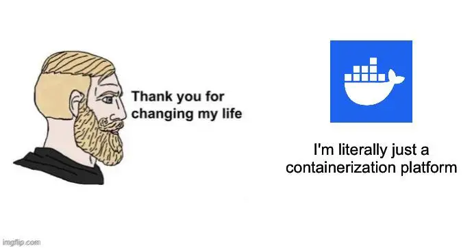 Thank you Docker meme